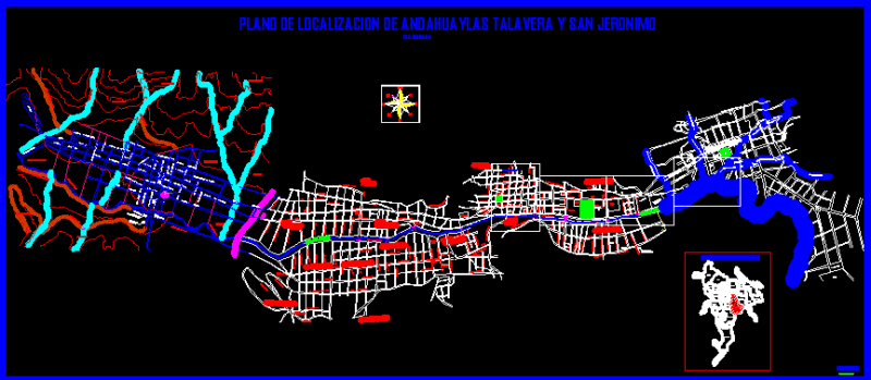 Andahuaylas Plane – Peru DWG Block for AutoCAD
