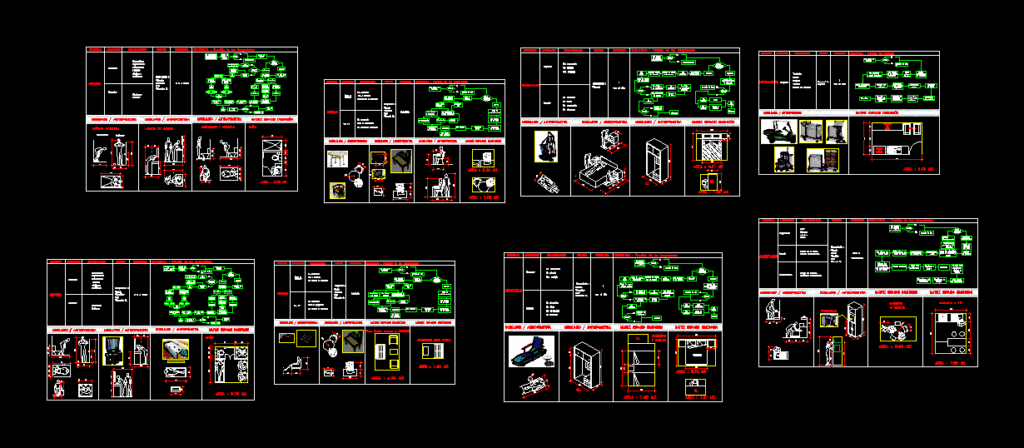 Anthropometry 2D DWG Plan for AutoCAD