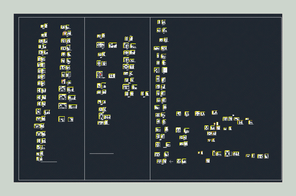 Anthropometry DWG Block for AutoCAD