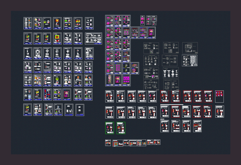 Anthropometry In Different Uses DWG Block for AutoCAD