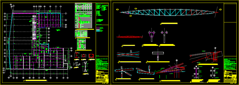 Aquatic Center DWG Section for AutoCAD