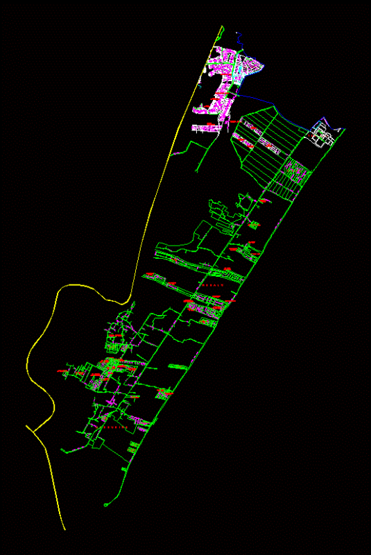 Aracaju – Barrio Zone Expansion DWG Block for AutoCAD
