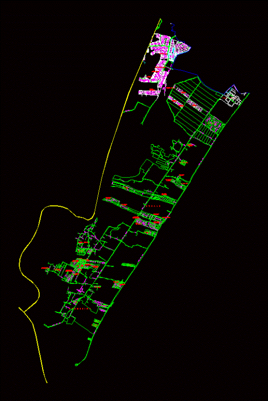 Aracaju – Barrio Zone Expansion DWG Block for AutoCAD