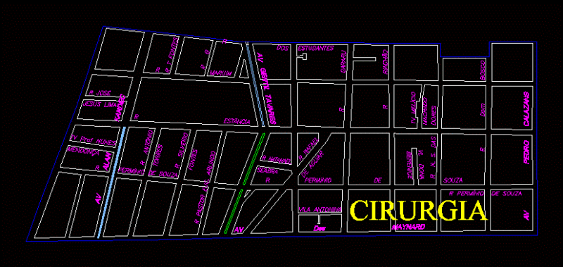 Aracaju – Neighborhood Surgery DWG Block for AutoCAD