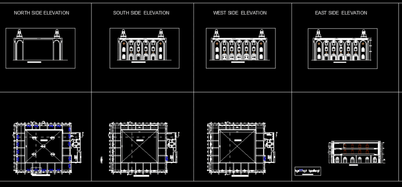 Arches Design DWG Block for AutoCAD