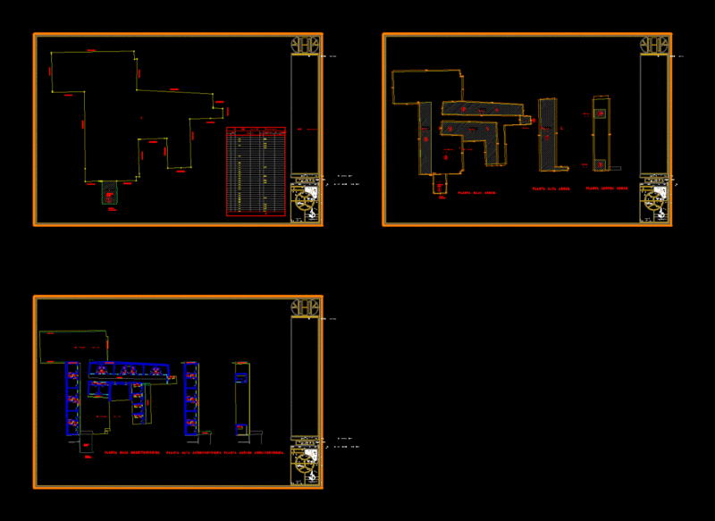 Architectural Survey DWG Block for AutoCAD