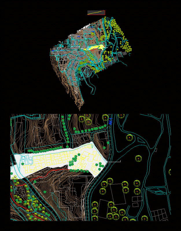 Area DWG Block for AutoCAD