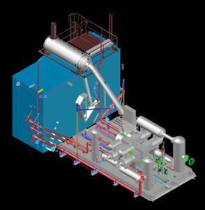 Ariel Compressor 3D DWG Model for AutoCAD