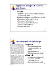 Asphalt Concrete Mix Design — Egypt PDF (Document)
