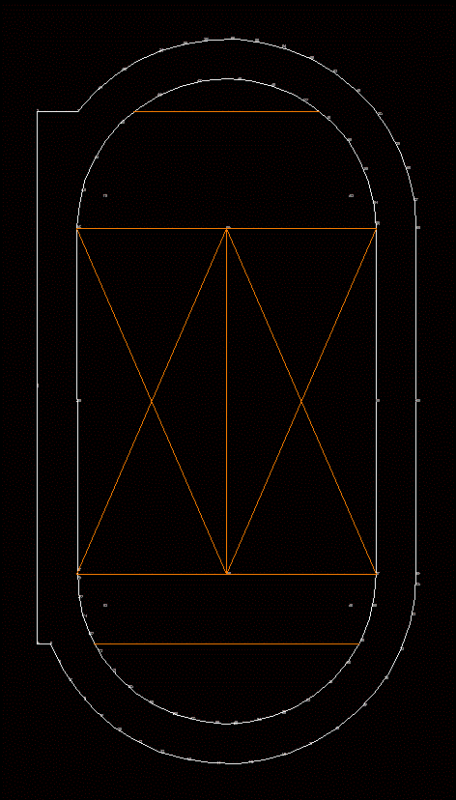 Sinchi Athletic Running Track and Sports Field CAD Block