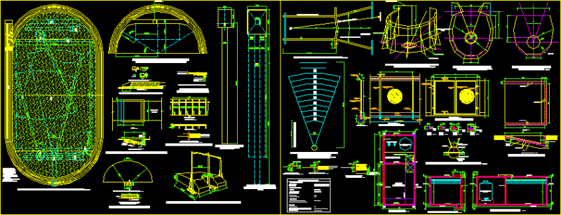 Athletics Equipment DWG Detail for AutoCAD