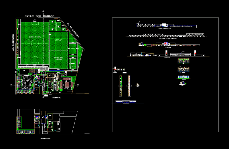 Aurich Juan Sports Club DWG Block for AutoCAD