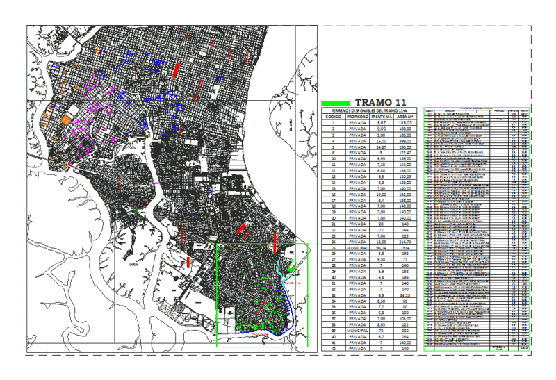 Autocad Map Of Guayaquil DWG Block for AutoCAD