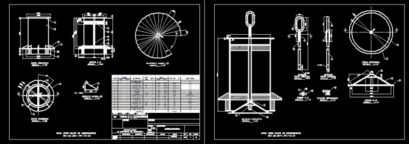 Ball Bearings DWG Block for AutoCAD