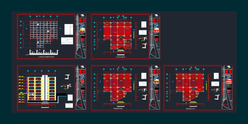 Bank – Cover Reticular Slabs DWG Block for AutoCAD