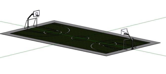 Barquet Tennis And Football 3D RVT Full Project for Revit • Designs CAD
