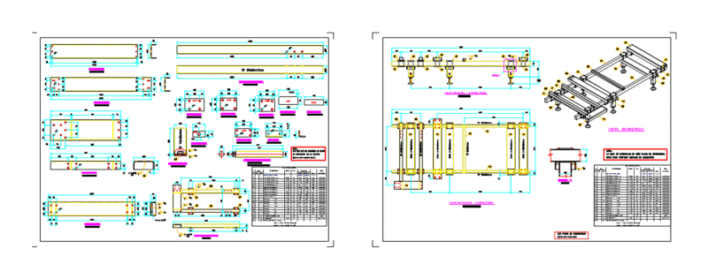 Base Palletizing DWG Detail for AutoCAD
