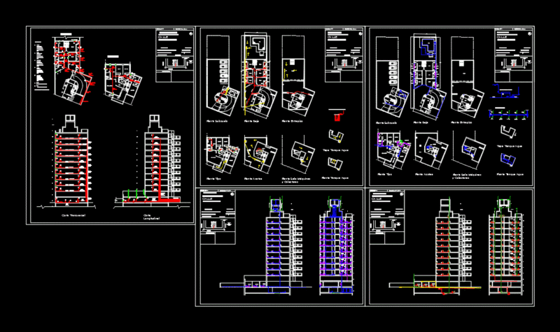 Basic Facilities DWG Block for AutoCAD