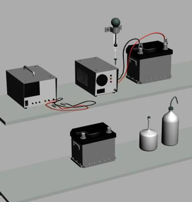 Batteries 3D MAX Model for 3D Studio Max