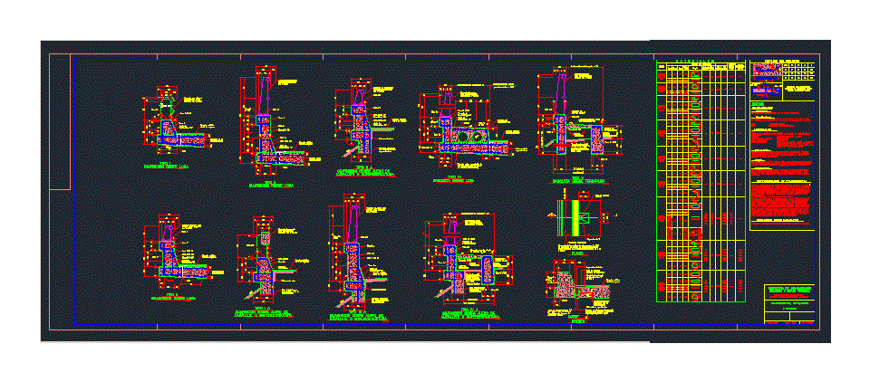 bench type dwg plan for autocad • designs cad