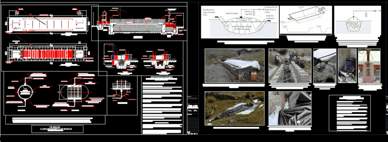 Bio Digester – Treatment Plant DWG Block for AutoCAD