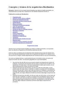 Bioclimatic Architecture Concepts And Techniques PDF (Document)
