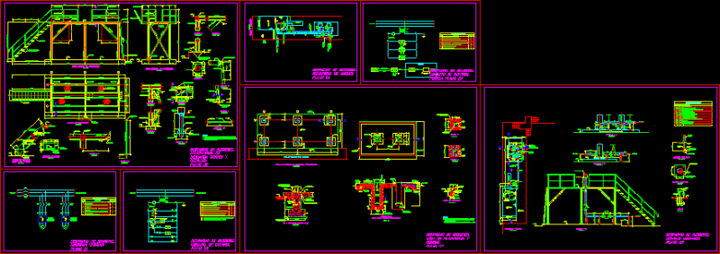 Biodiesel Platform – Details DWG Detail for AutoCAD