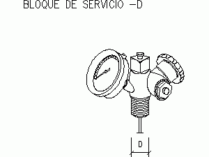 · Block Of Service DWG Block for AutoCAD