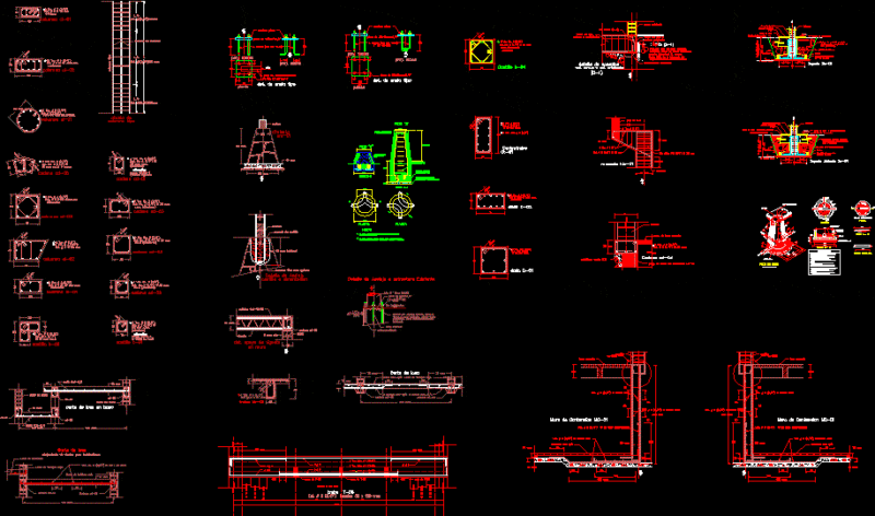 Block To Construction DWG Block for AutoCAD
