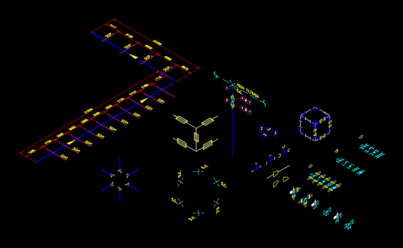 Blocks Dimanicos Facilities DWG Block for AutoCAD
