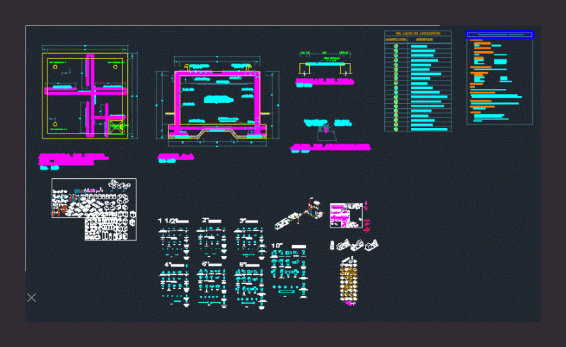 Blocks Facilities DWG Block for AutoCAD
