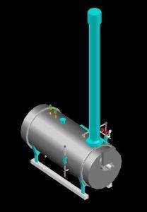 Boiler 3D DWG Model for AutoCAD