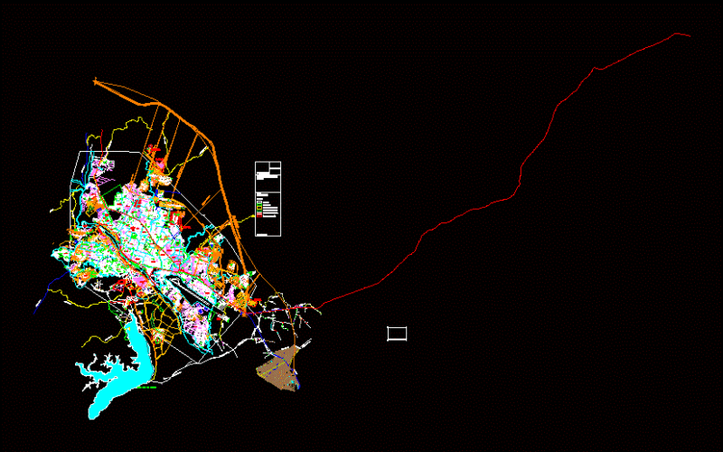 Bolivia Tarija Plane DWG Plan for AutoCAD