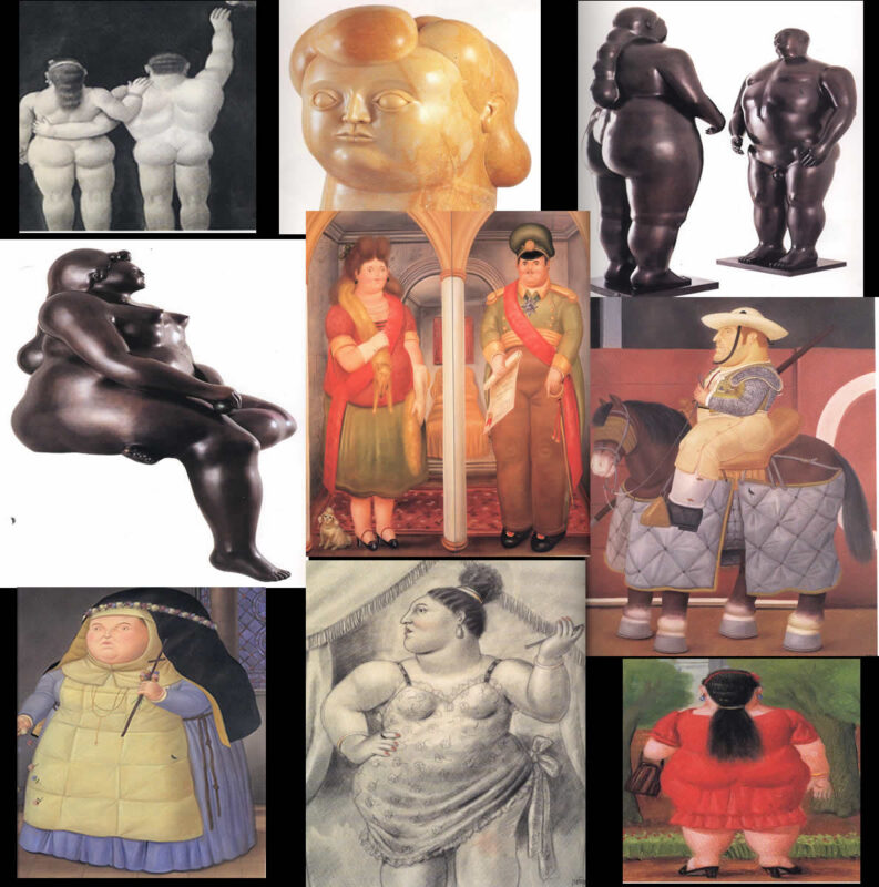 Botero Framed Picture 2D BMP Graphics Graphics