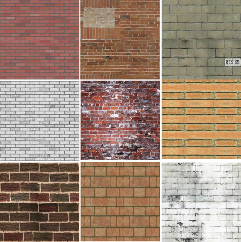 Brick Texture 2D BMP Graphics Graphics