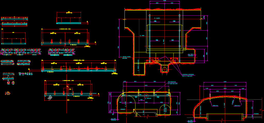 Bridge Crane DWG Block for AutoCAD