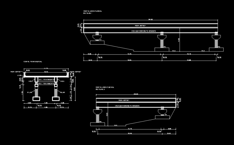Bridge Detail DWG Detail for AutoCAD