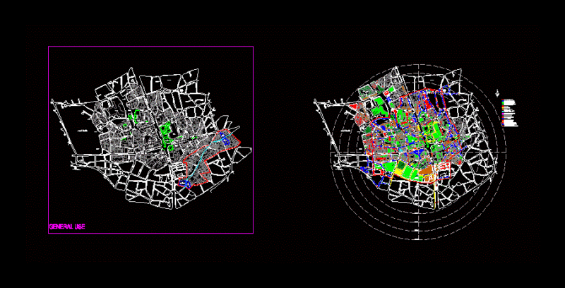 Bucharest Civic Center Plan DWG Plan for AutoCAD