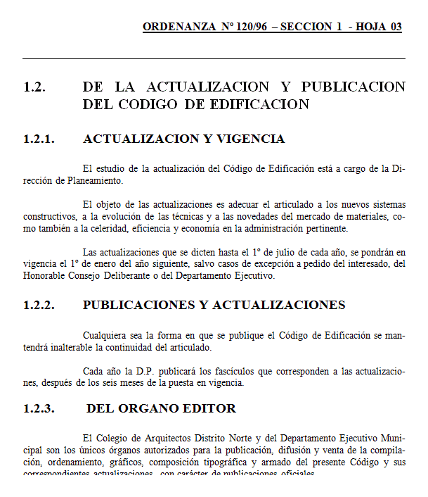 Building Code DOC Section Word Document