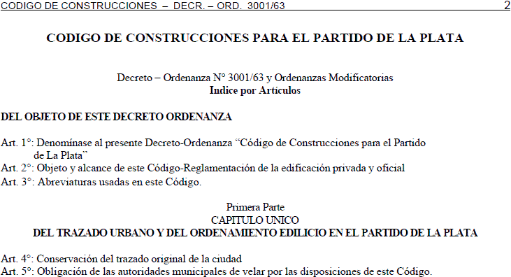 Building Code Of City Of La Plata PDF (Document)