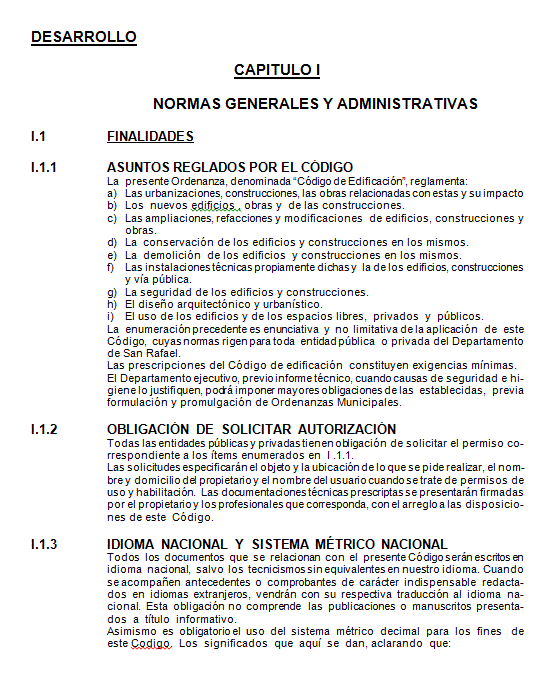 Building Code Of San Rafael – Mendoza DOC Word Document
