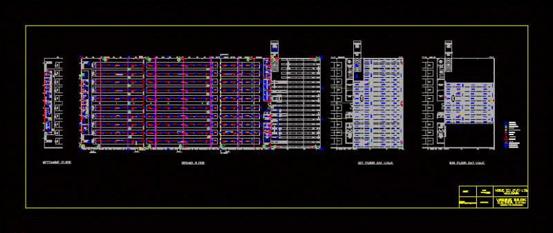Building Design Lighting Layout DWG Block for AutoCAD