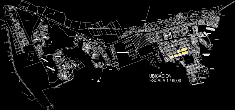 Building Height Samegua DWG Model for AutoCAD
