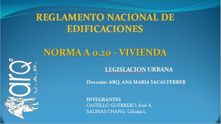 Building Regulations In Peru DOC Word Document