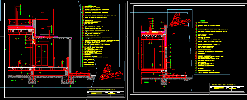 Building Sections DWG Section for AutoCAD