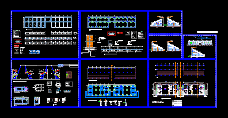 Caballococha Stadium DWG Section for AutoCAD