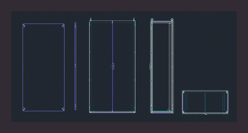 Cabinet DWG Block for AutoCAD