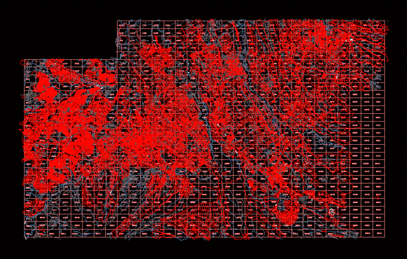 Cadastral – Tumbaco DWG Block for AutoCAD