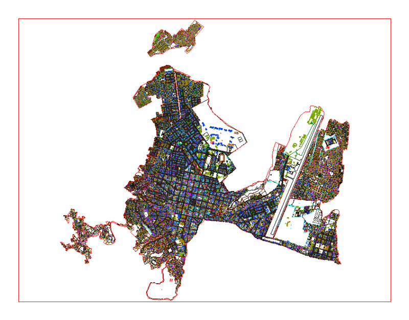 Cadastre Ayacucho DWG Block for AutoCAD