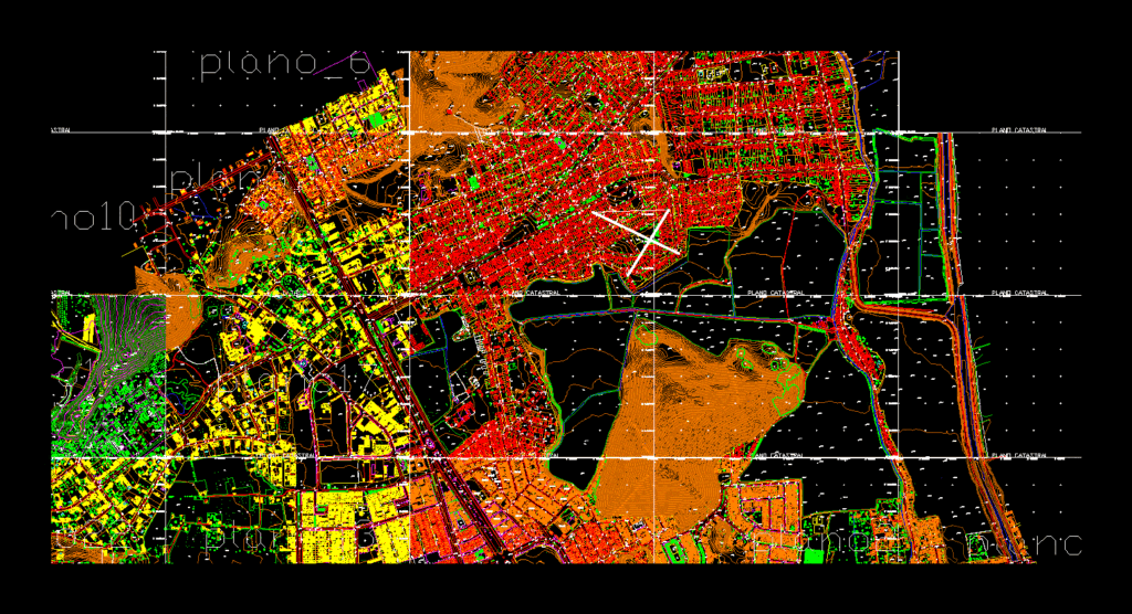 Cadastre Ica DWG Block for AutoCAD